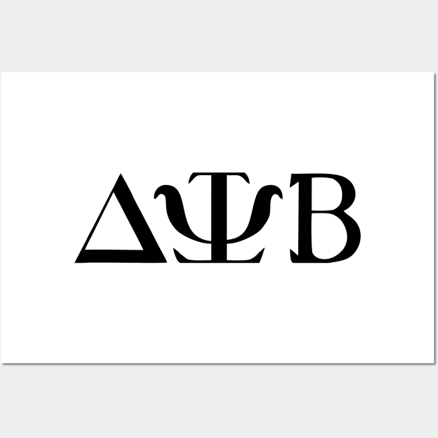 Delta Psi Beta Wall Art by ilovemubs